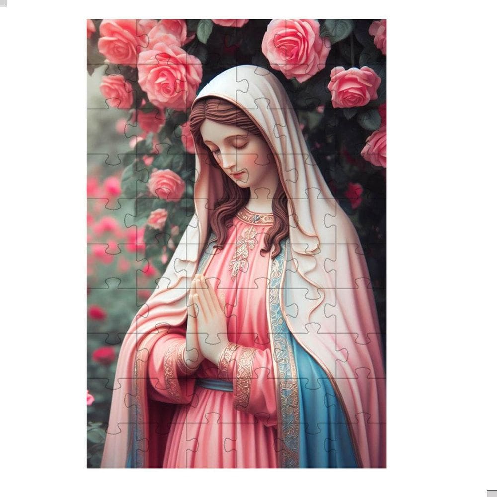Quebra-Cabeça Da Fé Nossa Senhora Da Esperança De 90 Peças