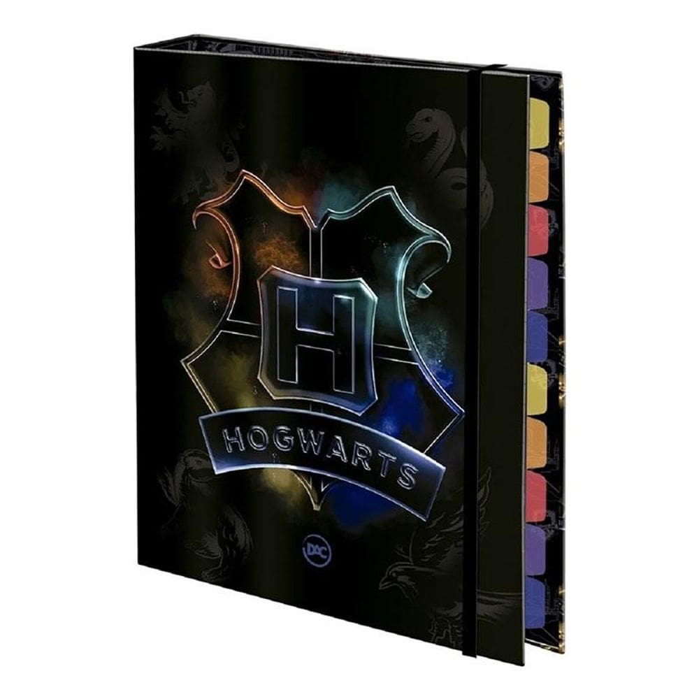Fichário Caderno Argolado Colegial Harry Potter 48 Folhas - DAC