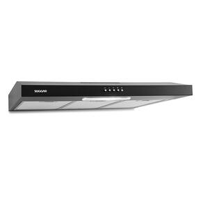 Depurador e Exaustor de Ar Suggar Slim 80cm Preto 127V