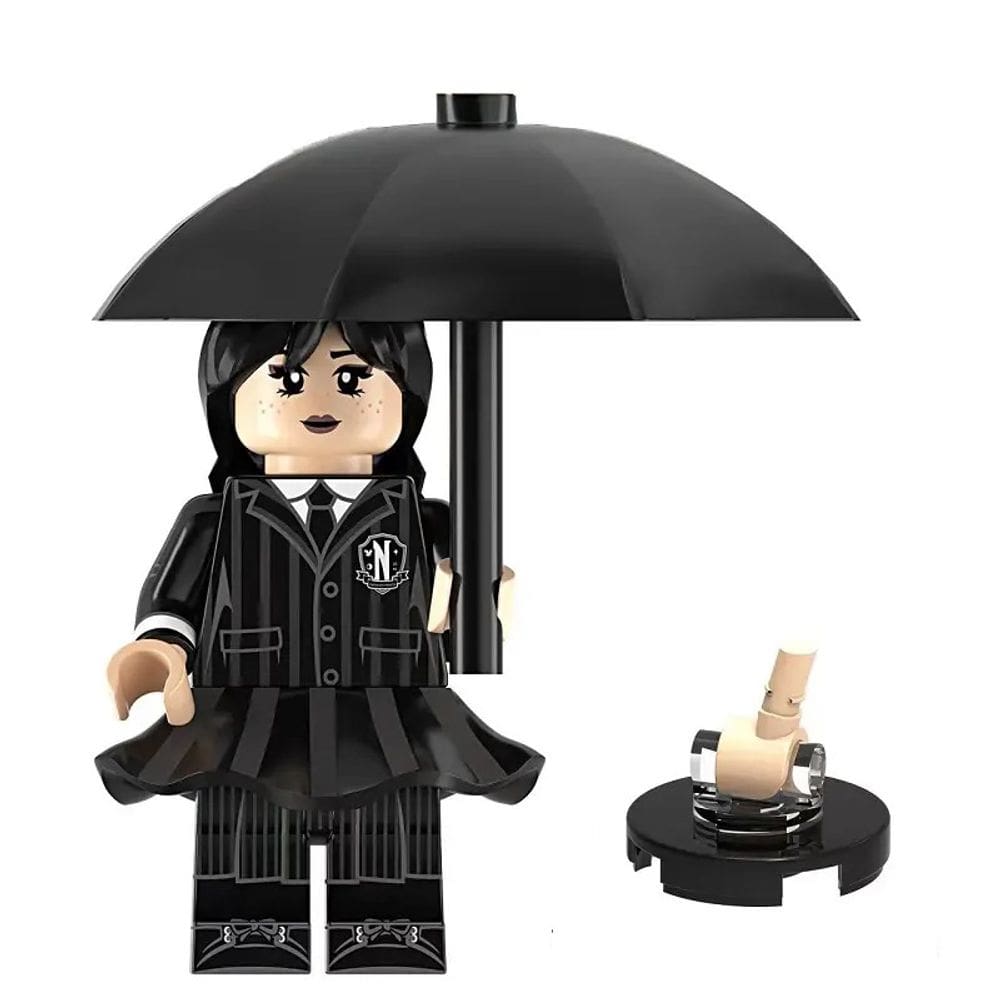 Boneca Wandinha Vandinha Wednesday Addams Bloco De Montar Escolha