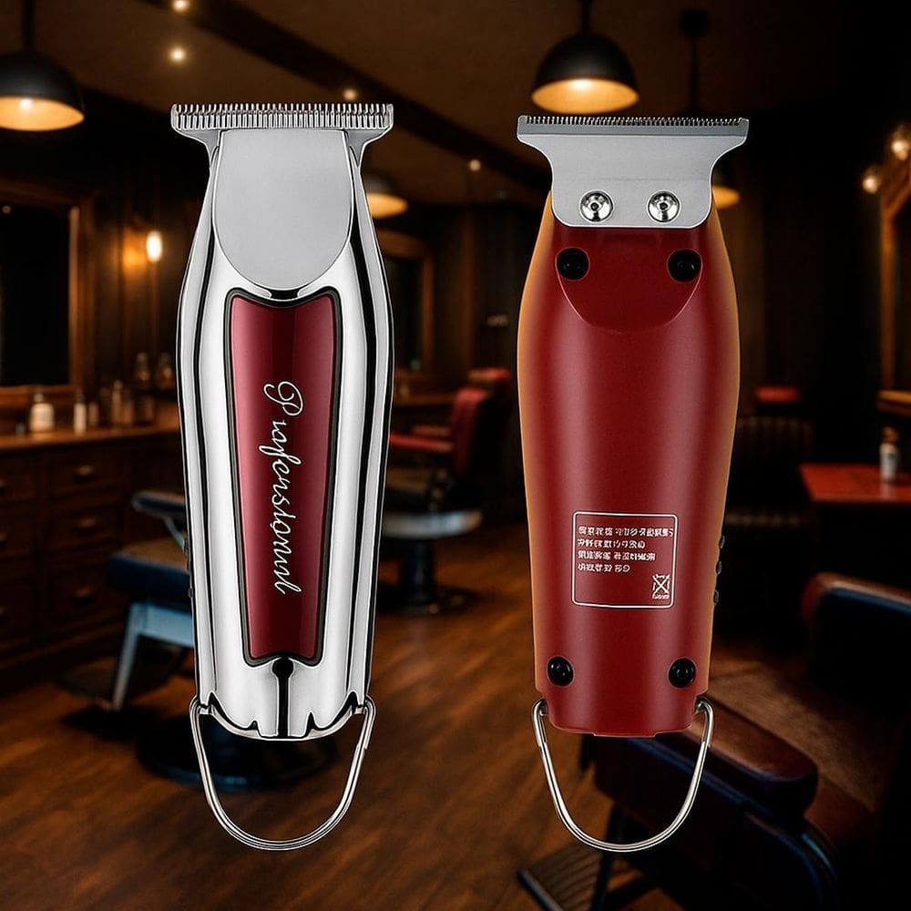 Máquina Kemei Recarregável Bivolt Ideal Para Barba