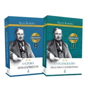 Kit O Livro dos Espíritos + O Evangelho Segundo o Espiritismo (Letras Grandes) Lacrados