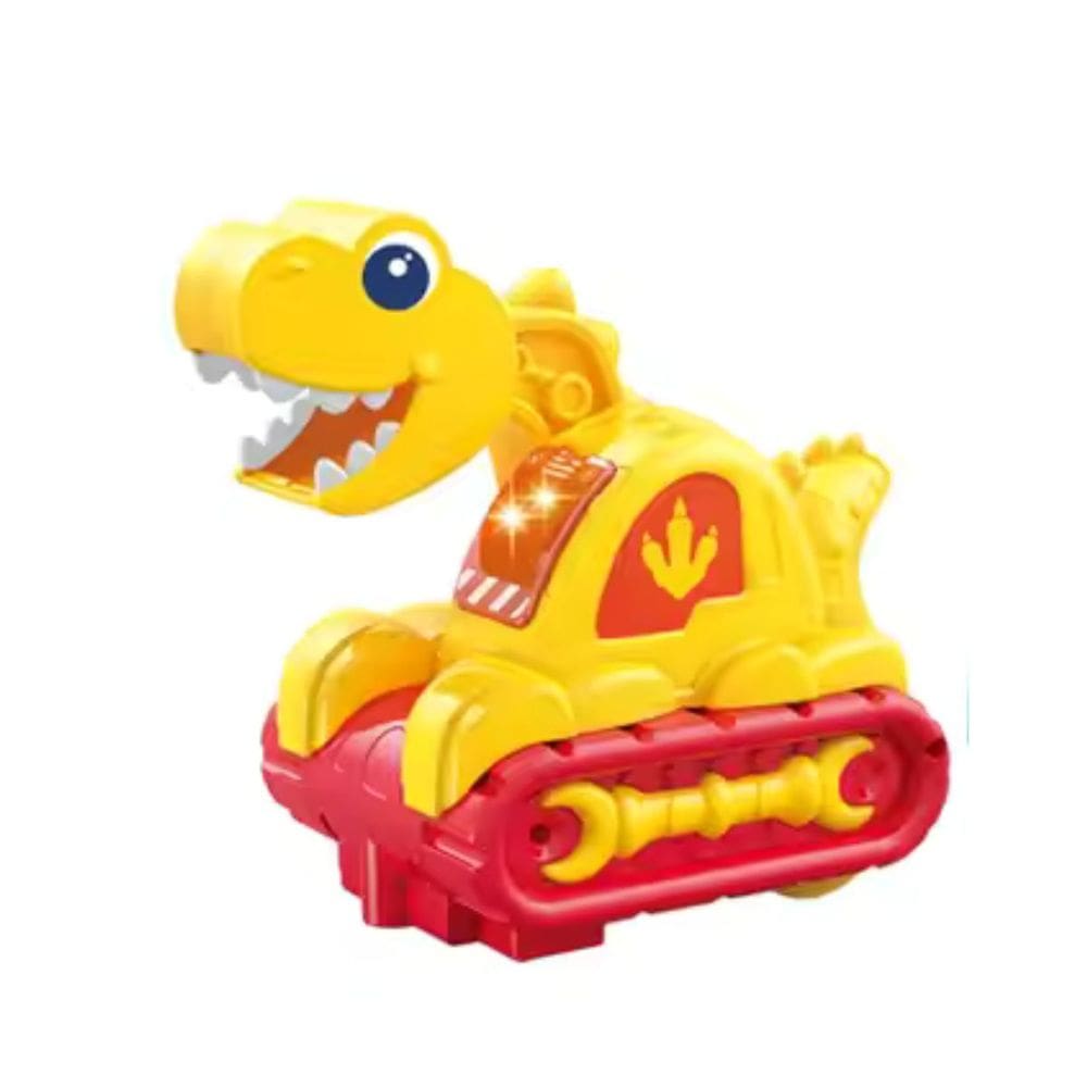 Dino Escavadeira Musical Baby Land Infantil Mexe Sozinho