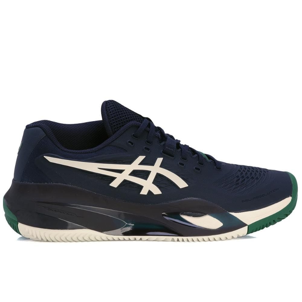Tênis Asics Gel Resolution X - Clay - Saibro - Marinho e Verde