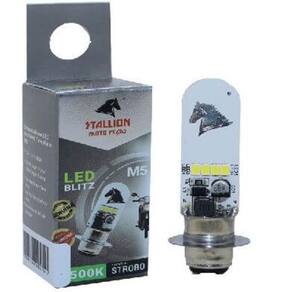 Lampada Farol Led M5 Com Strobo Biz Pop Bros Neo Stallion