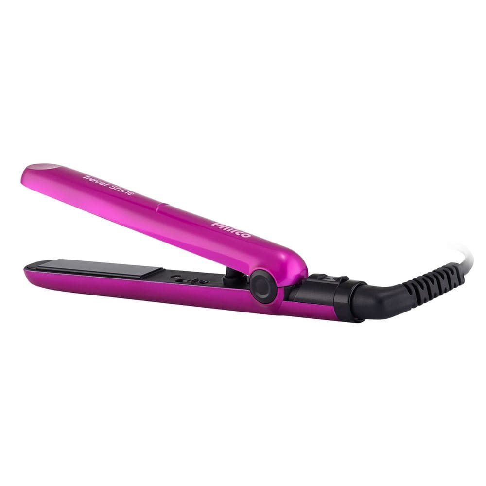 Kit Travel Shine Rosa Philco Prancha | Casas Bahia