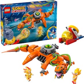 Lego Sonic Super Shadow vs Biolizard 77003 com 419pcs