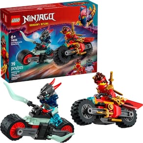 Lego Ninjago Corrida de Moto Veloz do Kai 71838 com 79pcs