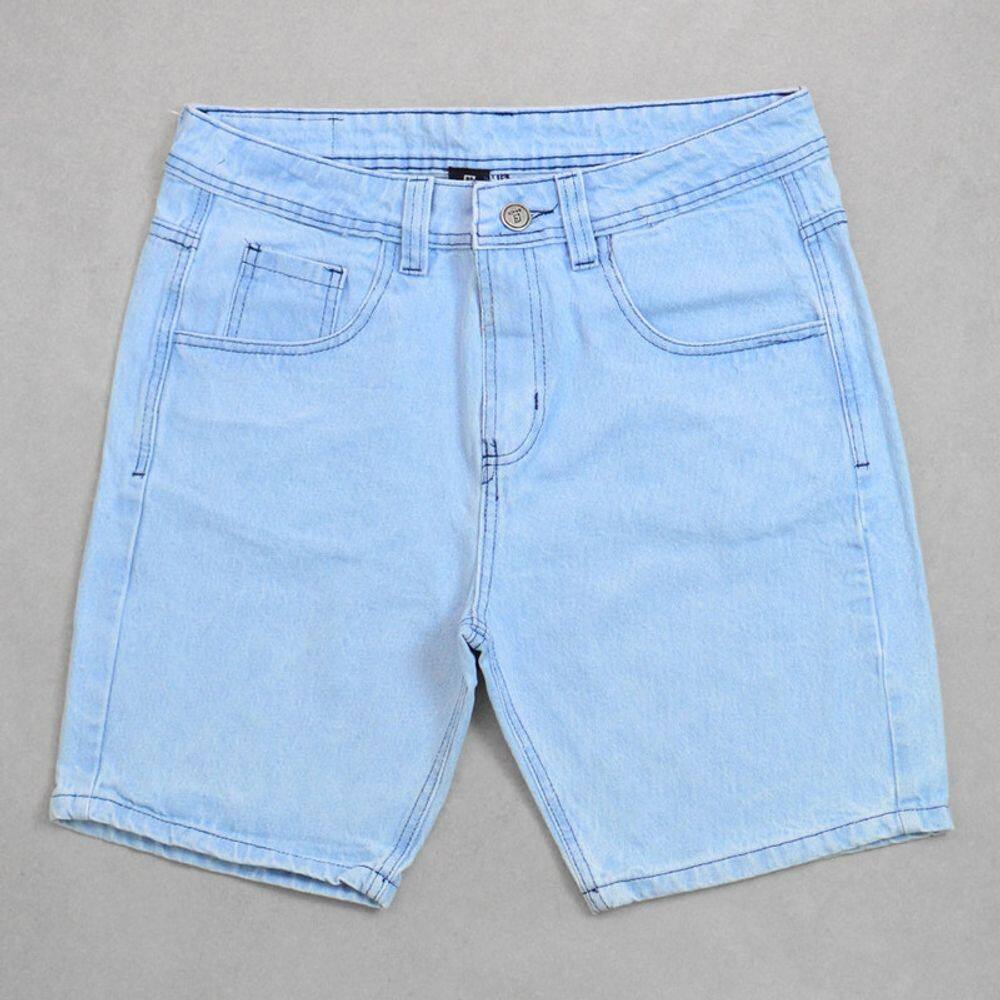 Bermuda Brack Jeans Cristal Azul Claro
