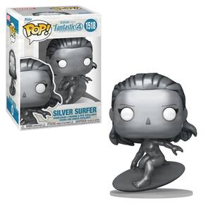 Boneco Funko Pop! Quarteto Fantástico Surfista Prateada