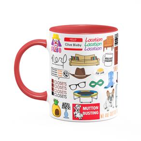 Caneca Icons Moments - Modern Family - B-red