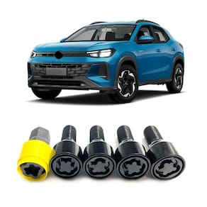 Trava Parafuso Antifurto De Rodas Black Preto Tera Polo Nivus Virtus Tcross