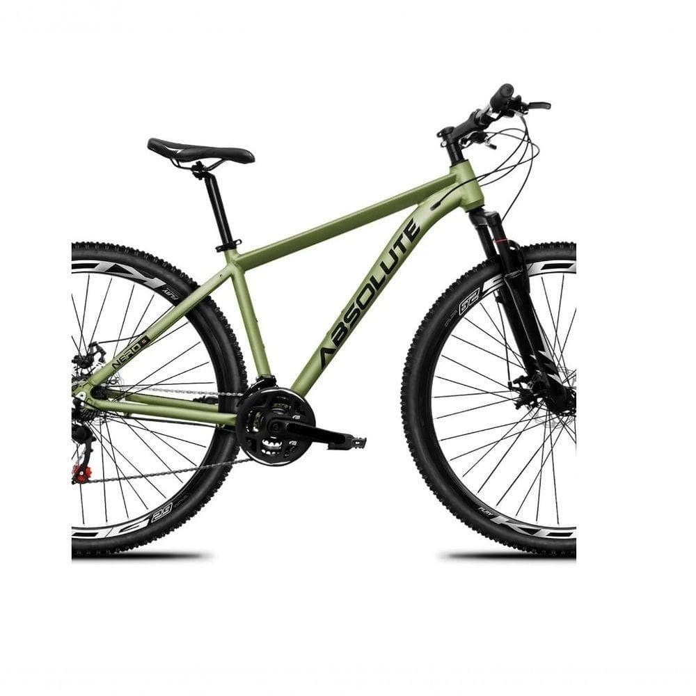 Bicicleta Aro 29 Absolute Nero 5 Kit 2x9 Gta Sunrun Freio Disco K7 Pedivela 24-38d Garfo Com Trava Oliva Tam.17
