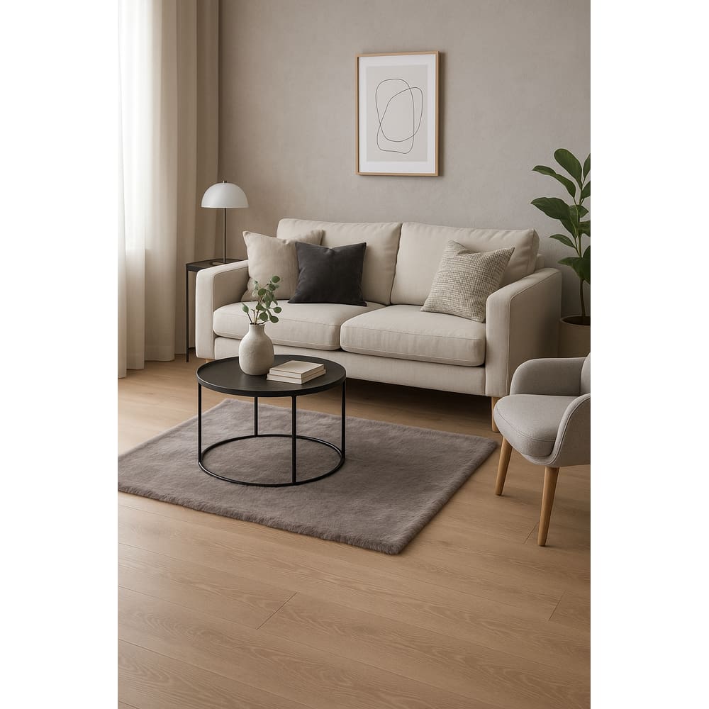 Tapete Felpudo Antiderrapante Aconchego 100x140cm - Edantex - 05