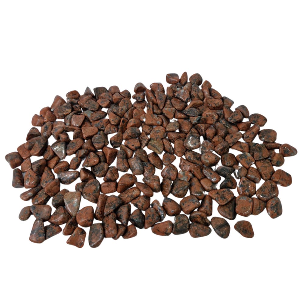 Pedra Calcita Laranja 0,2 a 1 cm Rolada 1 Kg Natural