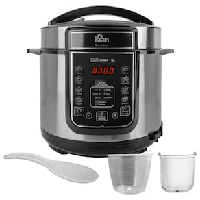 Panela De Pressão Elétrica Kian Inox 5 Litros 900w 127v PPE-101