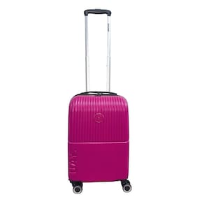 Mala De Viagem Bordo Bagagem Cadeado Embutido Rodas 360 Abs