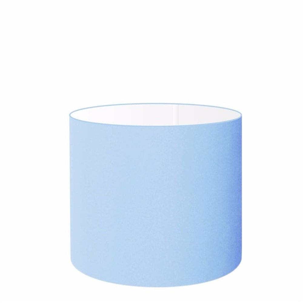 Cúpula Abajur e Luminária em Tecido Cilíndrica Vivare Cp-7012 Ø30x25cm - Bocal Nacional