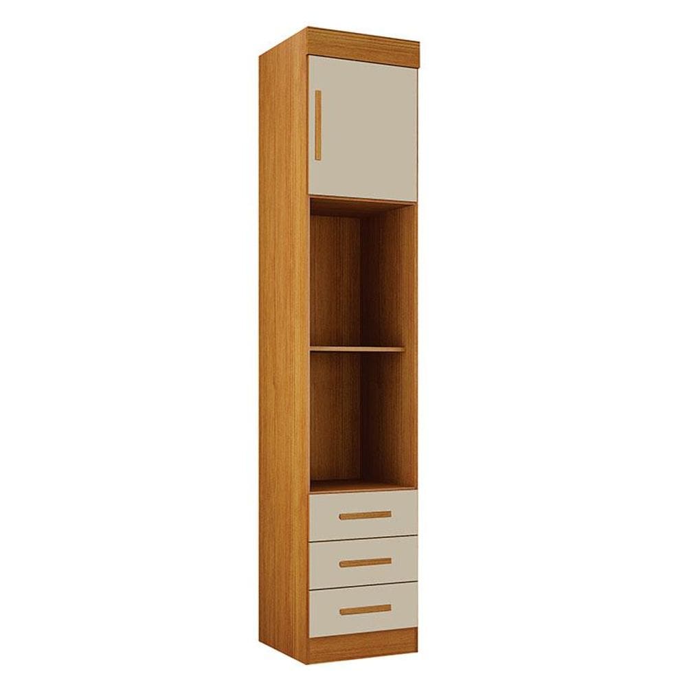 Modulo Orion Lateral Cabeceira Cinamomo Off White - Leifer Móveis