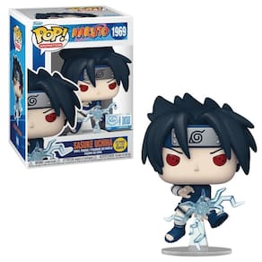 Boneco Funko Pop Naruto Clássico - Sasuke Chidori Glow