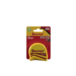 Trena de Bolso 3 Metros C/ Blister Linha Milímetros e Polegadas KTS12-3ME-S Starrett