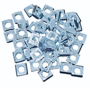 Kit 50 Porcas T Deslizantes M6 Perfil Alumínio Quadradas