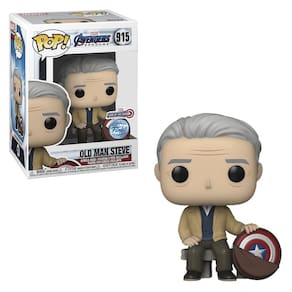 Funko Pop Marvel Vingadores Endgame Old Man Steve 915