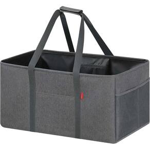 Sacola LHZK Standing Extra Large Utility com estrutura de metal cinza