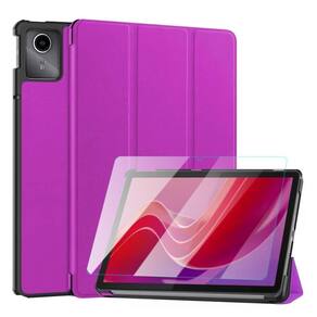 Case Magnética Premium Couro Para Lenovo Tab K11 + Película