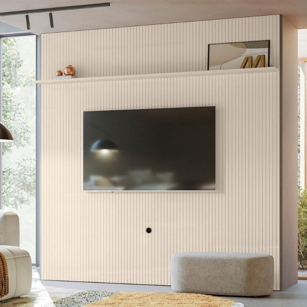 Home Para Tv 75 Polegadas Martell Off White