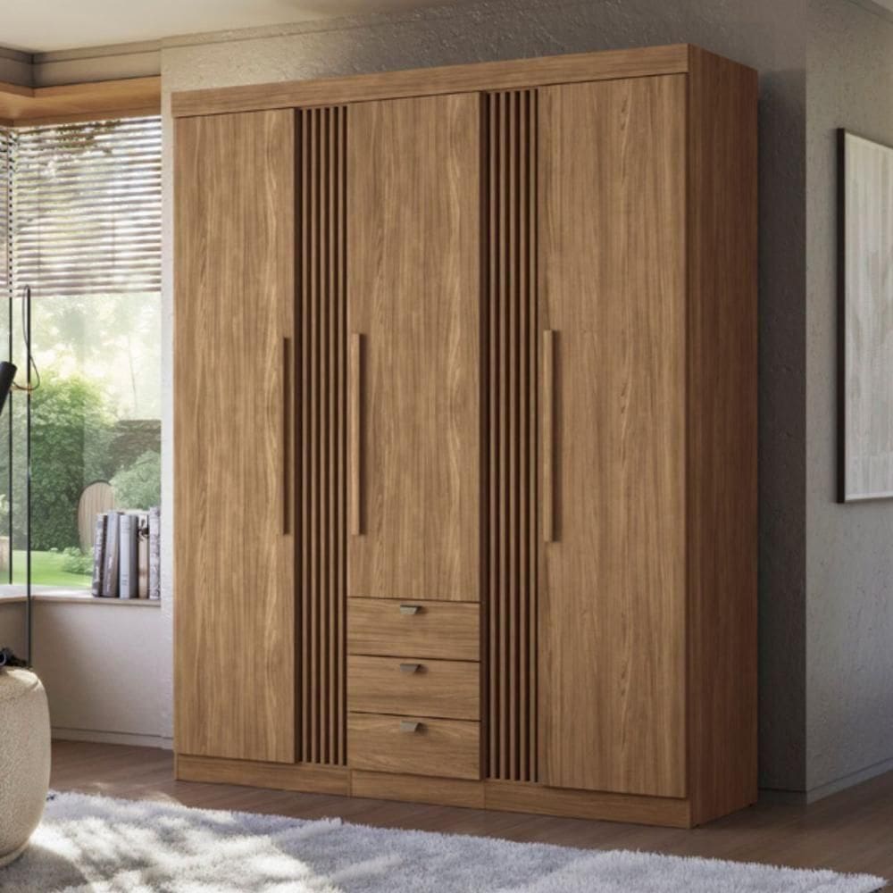 Roupeiro 4 Portas Pernambuco 4.4 Jatoba