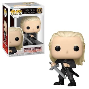 Boneco Funko Pop A Casa Do Dragão - Daemon Com Espada