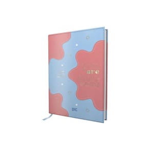 Mini Agenda Maior Milky A5 2025 Executiva Marca Página