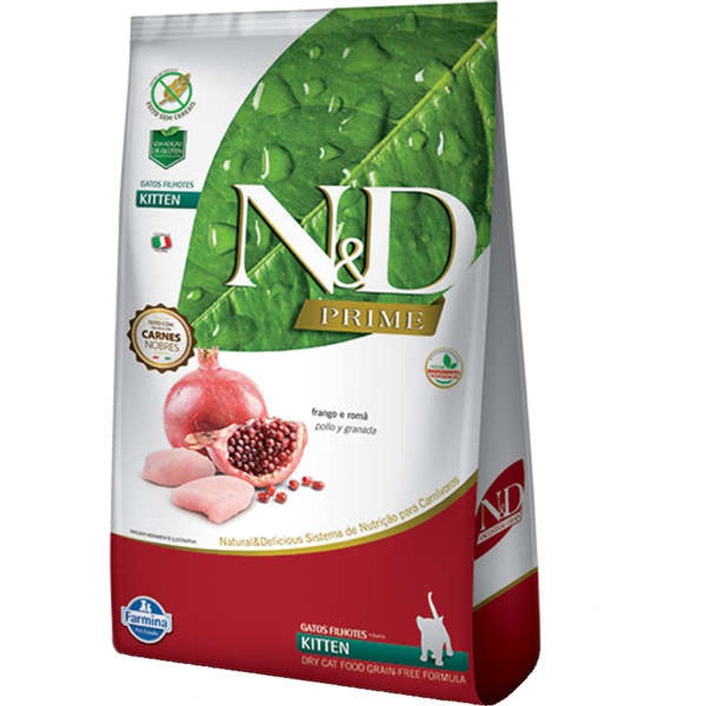 N&D Prime Felina Kitten Frango 1,5 Kg