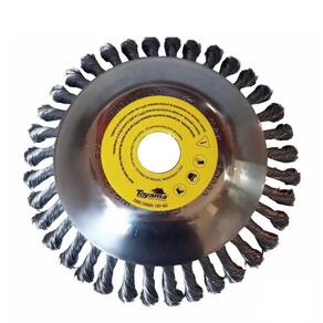 Escova Aço Rotativa Toyama Rocadeiras 6Pol 152Mm Furo