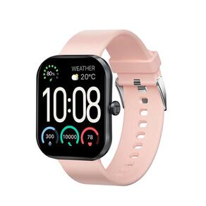 Relógio Digital Sport Elegância Masculino Feminino S6 Rosa