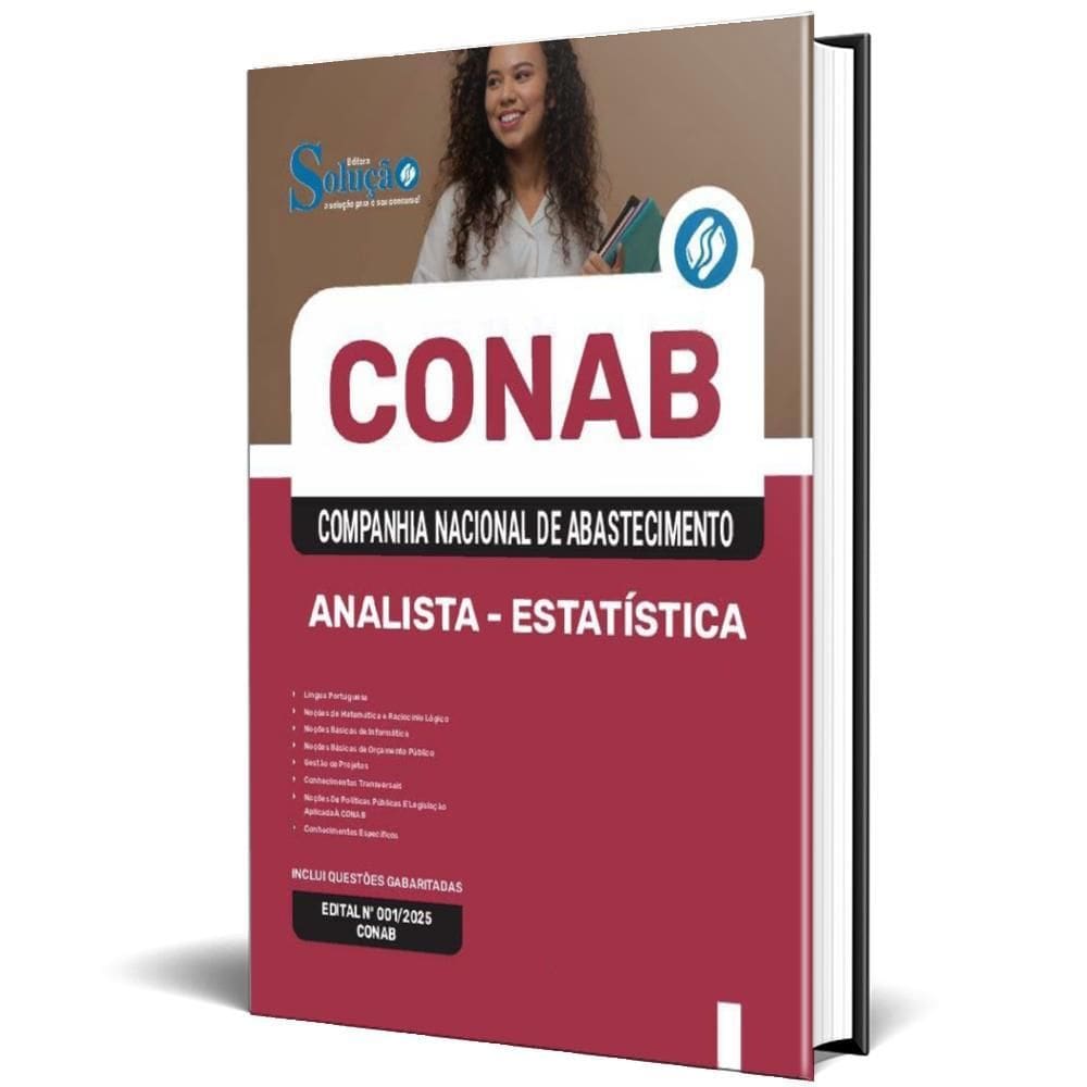 Apostila Conab 2025 - Analista - Estatística