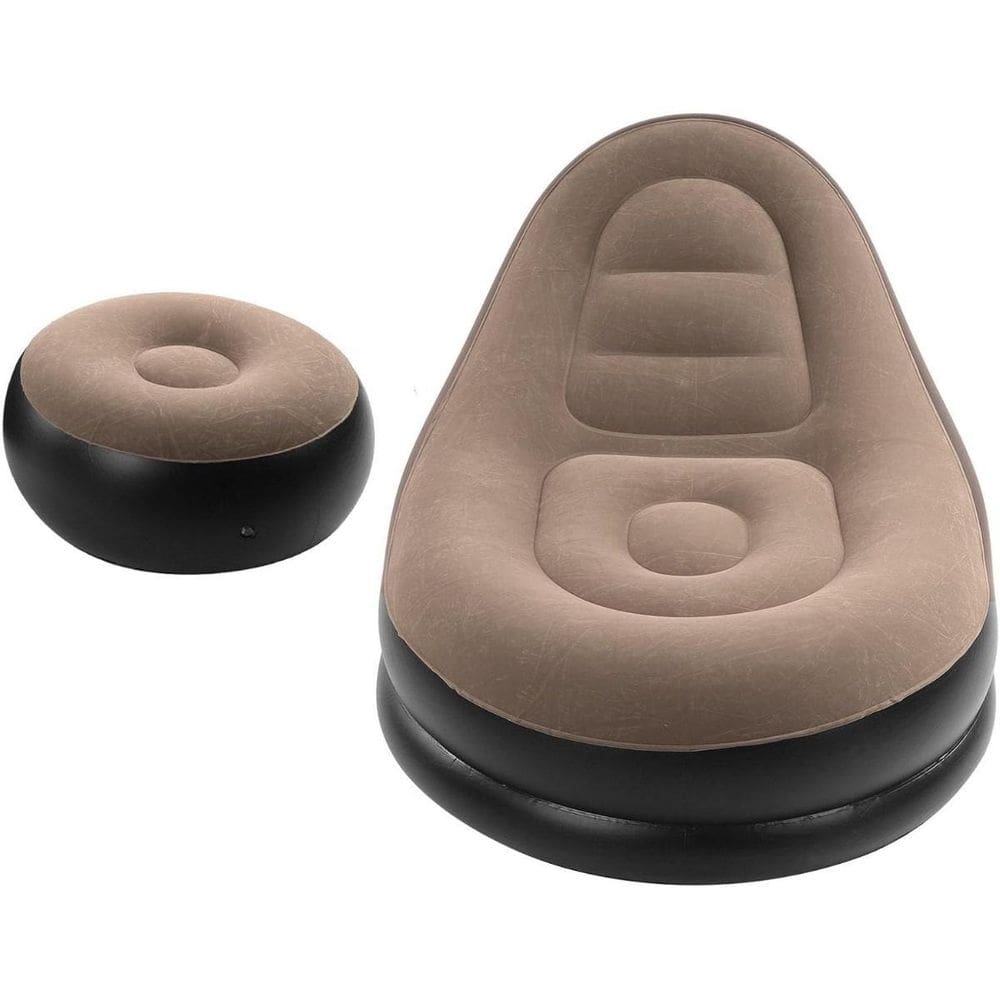 Sofá Inflável Compacto Viagem Ou Camping Revestimento Pvc