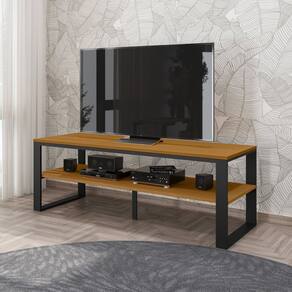 Rack para Tv 55 Polegadas 160cm X 58cm Innovare Preto/Marrom