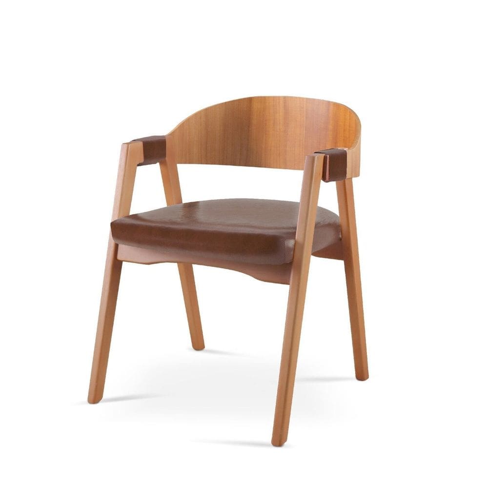 Cadeira para Sala de Jantar 80cm X 60cm Luna Marrom
