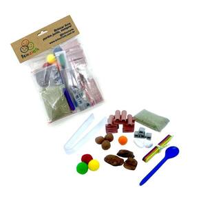 Kit Brinquedo Sensorial Construção Solapa Brincriarte