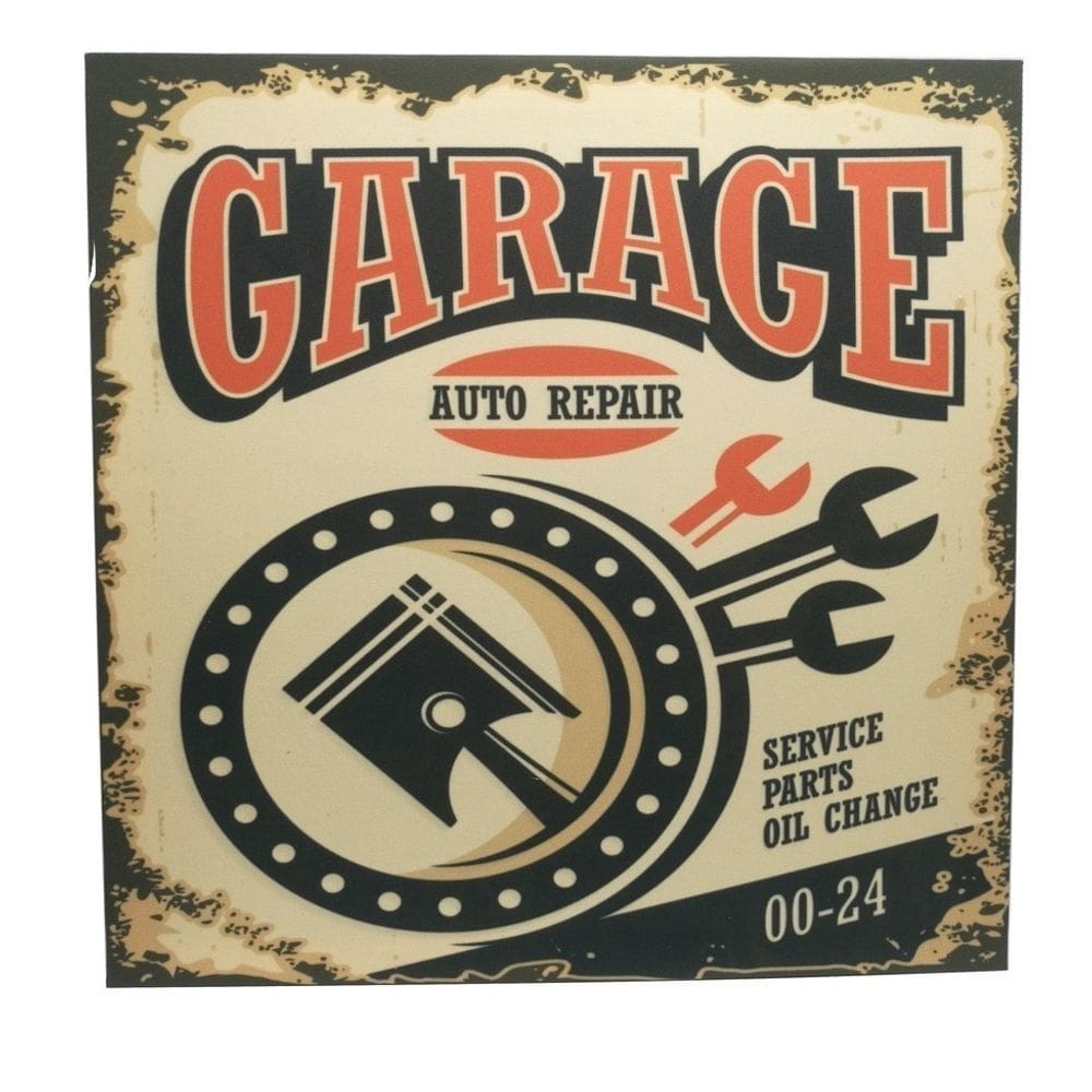 Quadro impresso Auto Repair 45x45 cm