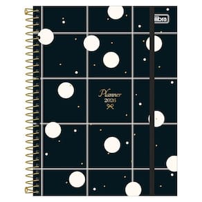 Planner Semanal 2026 Espiral M7 West Village Linhas Tilibra