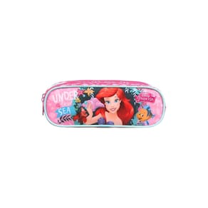 Estojo Escolar Duplo Princesas Ariel A Pequena Sereira 37314