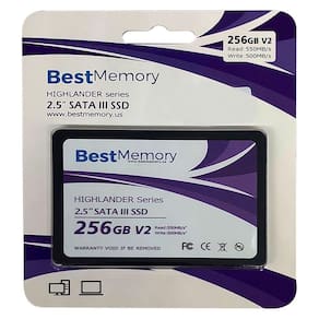 Hd Ssd Best Memory Highlander 256Gb, Sata Iii, 2.5, Leitura