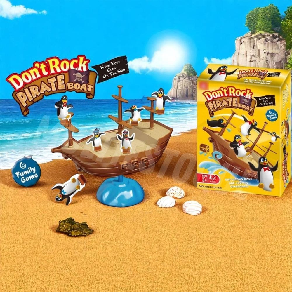 Jogo De Equilíbrio Pirata 37 Peças