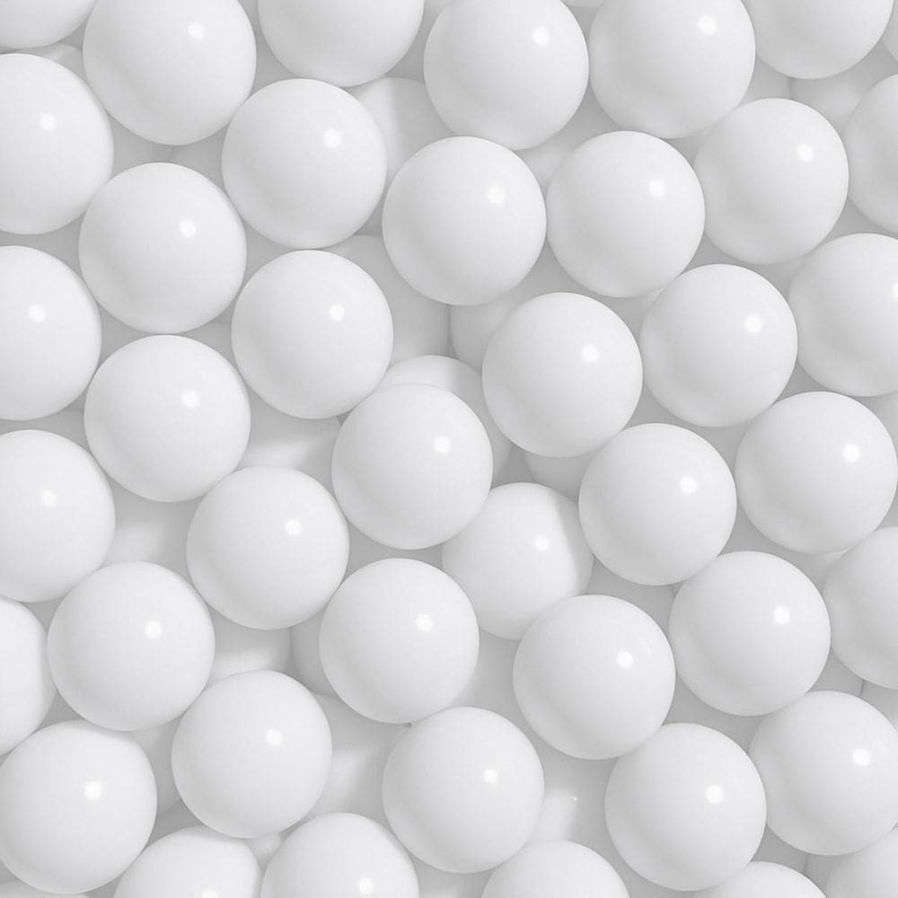 50 Bolinhas De Piscina Brancas Que Não Amassam