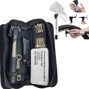 Kit De Reparo Para Ciclista Multifuncional Com Estojo