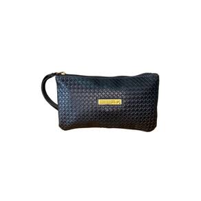 Bolsa De Mão Carteita Necessaire Abc Bags Compacta - Preto
