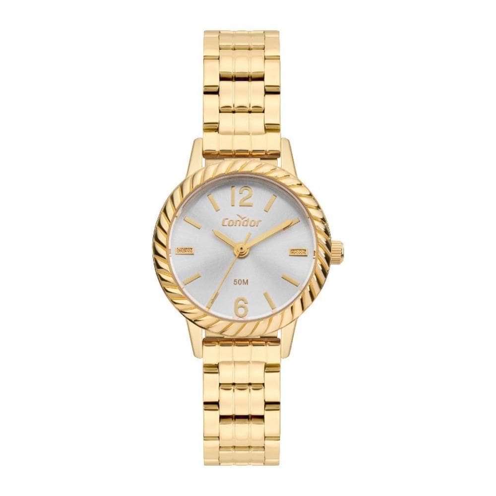 Relógio Condor Feminino Ref: Co2035Nfy/4K Casual Dourado
